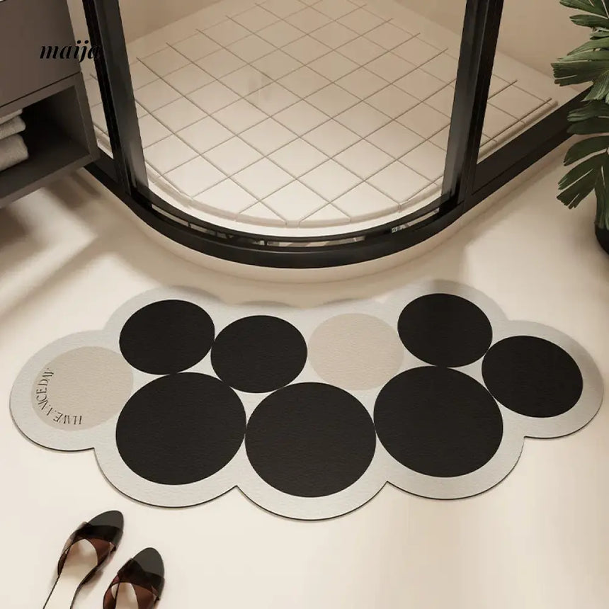 AOJU Nonslip Curve Bath Mat