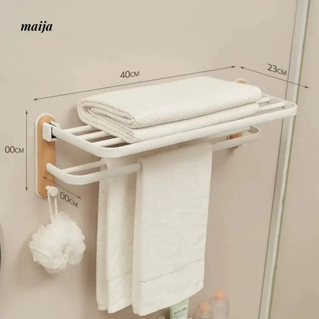 CMEO Bathroom Foldable Towel Rack from maija