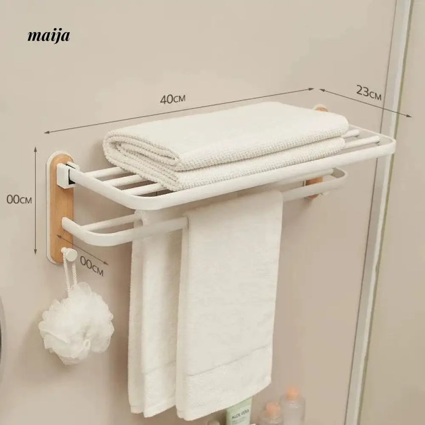 CMEO Bathroom Foldable Towel Rack from maija