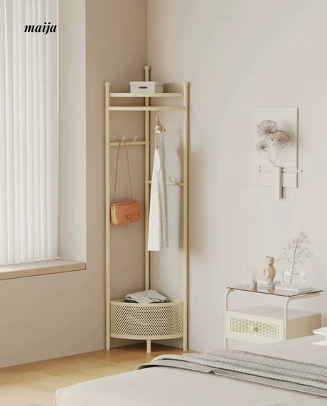 Miriam Coat Hanger with Basket from Kaiyashi