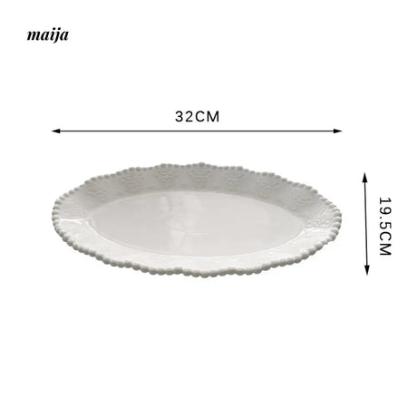 LIVETAI Pearl Ceramic Dinnerware Set from maija