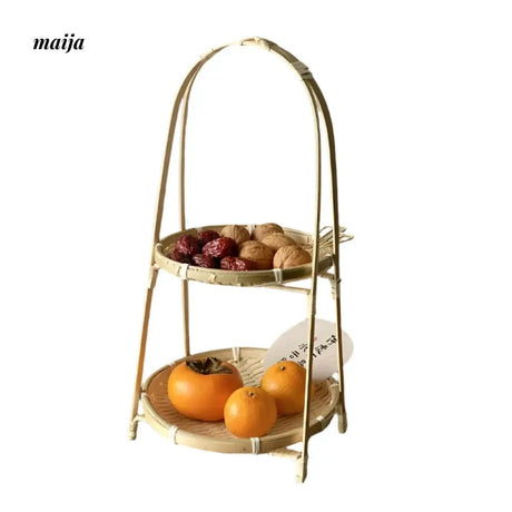 BANKE Creative Handmade Multi-Layer Bamboo Basket from BANKE