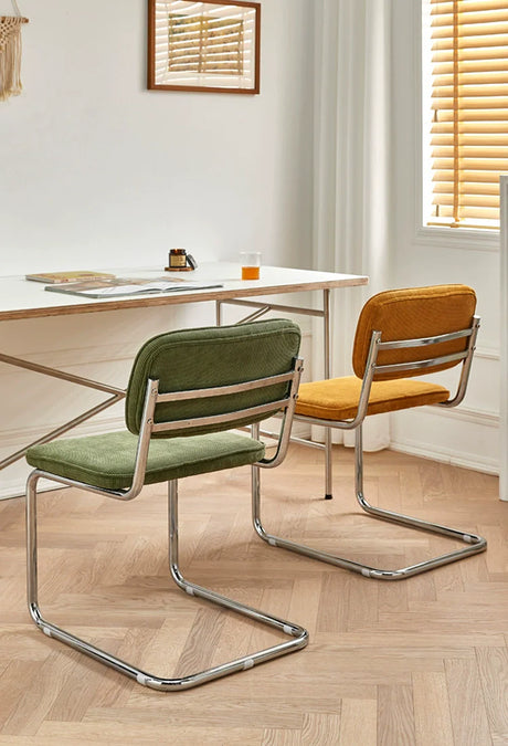 LAZYSPACE Olivia Light Luxury Leather Chair from LAZYSPACE
