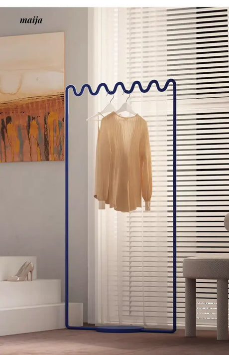 JINRAN Creative Floor Cloak Rack Iron Design from JINRAN