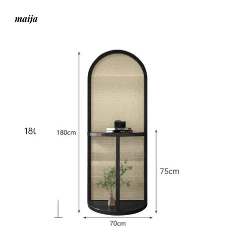 SLIGHTLYCOOL Kyan Arch Rattan Partition Wall from SLIGHTLYCOOL