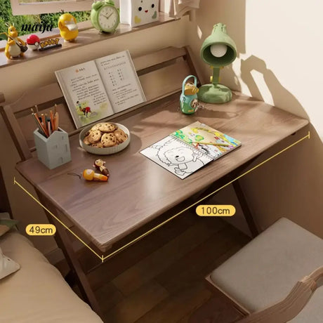 FUYUKI Butte Foldable Study Desk from FUYUKI