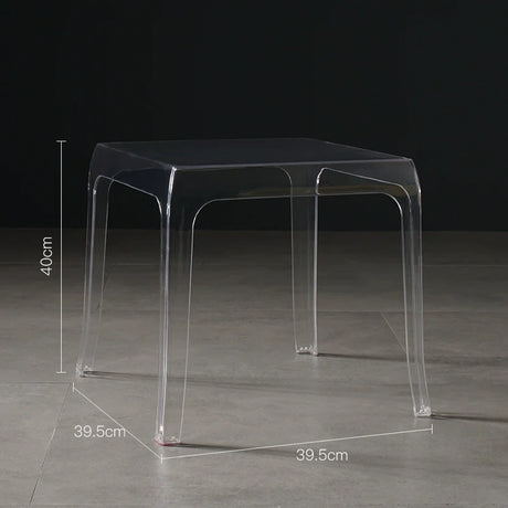 LAZYSPACE Mila Transparent Coffee Table from LAZYSPACE