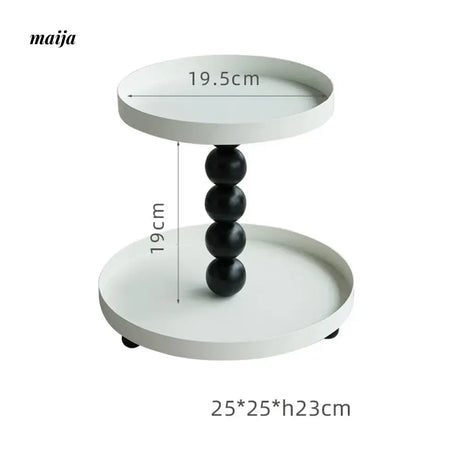 LIVINGPLUS Double-Layer Cosmetic Storage Rack from LIVINGPLUS