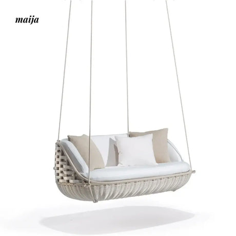 GERMAIN Theodore Outdoor Rattan Swing from GERMAIN