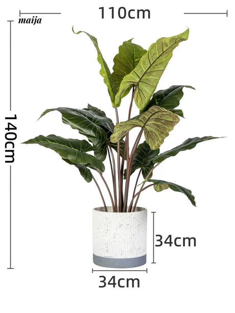 Artificial Rainbow Taro Plant from maija