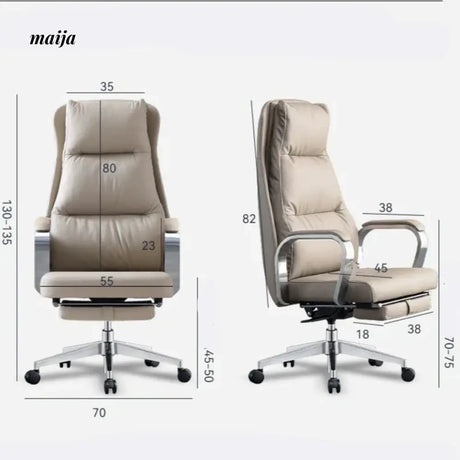 PINYI Robbie High Back Office Chair with Legrest from PINYI