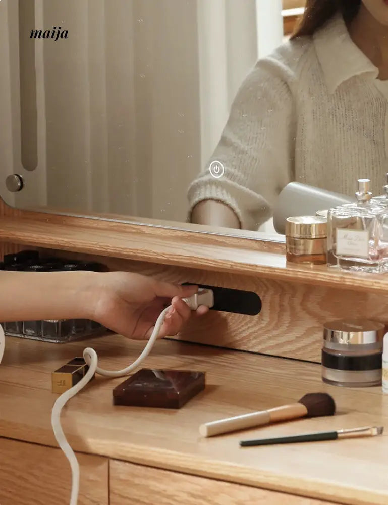 Sidney Dressing Table from Genji Wood Language