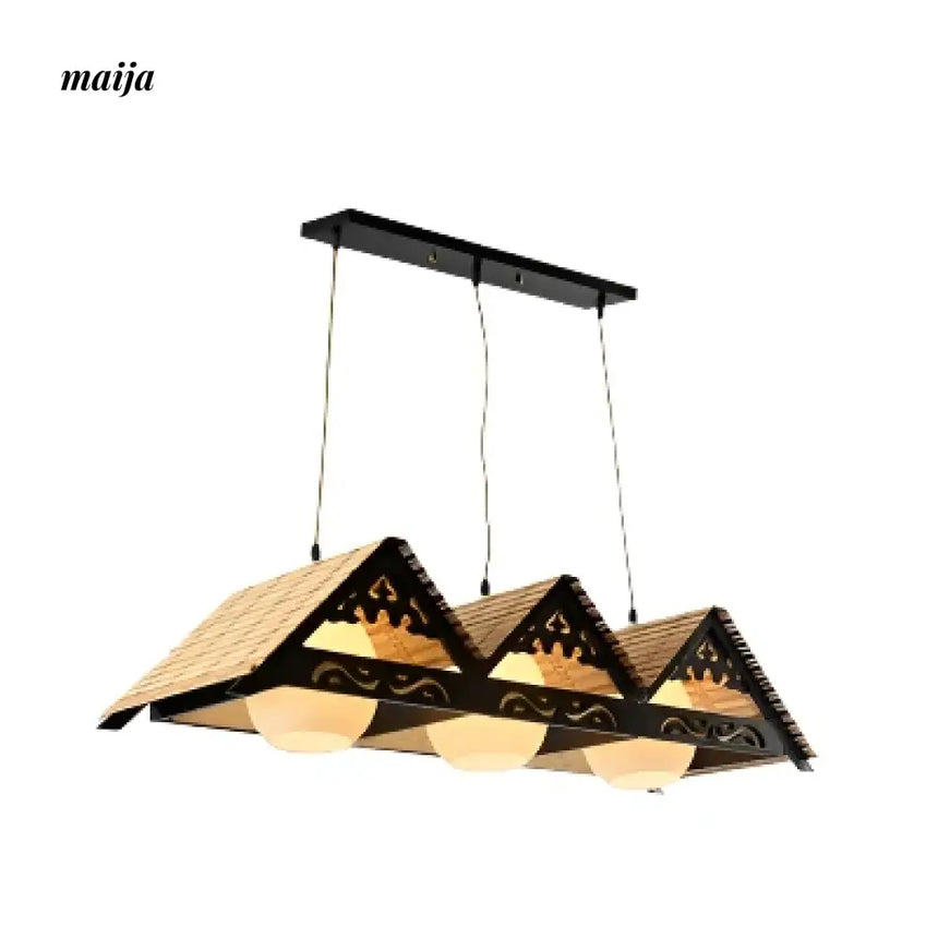 ZHONGSHAN Retro Ceiling Lamp with Bamboo Light from ZHONGSHAN