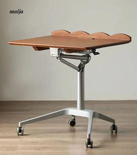 Cherry Wood Moveable Standing Desk from maija