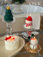 CLICK 3D Snowman Candle for Festive Decor from CLICK