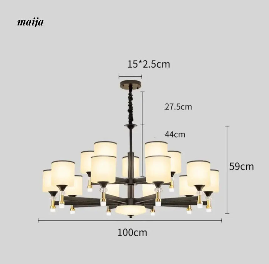 GVG Wine Glass Ceiling Chandelier from GVG