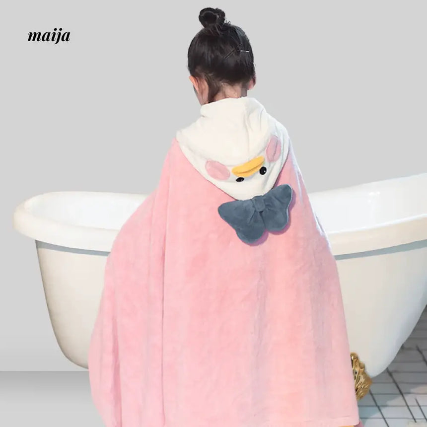 NUANYOU Children's Cartoon Cotton Bathrobe from maija