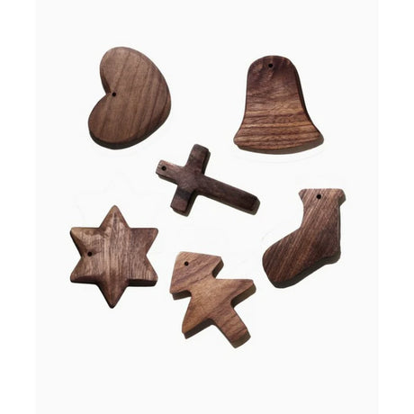 MUMO Alice Walnut Christmas Ornaments from MUMO
