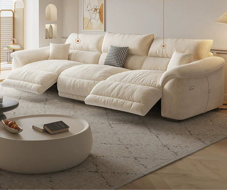 LATE AUTUMN Universal Electric Minimalist Cream Sofa from LATE AUTUMN