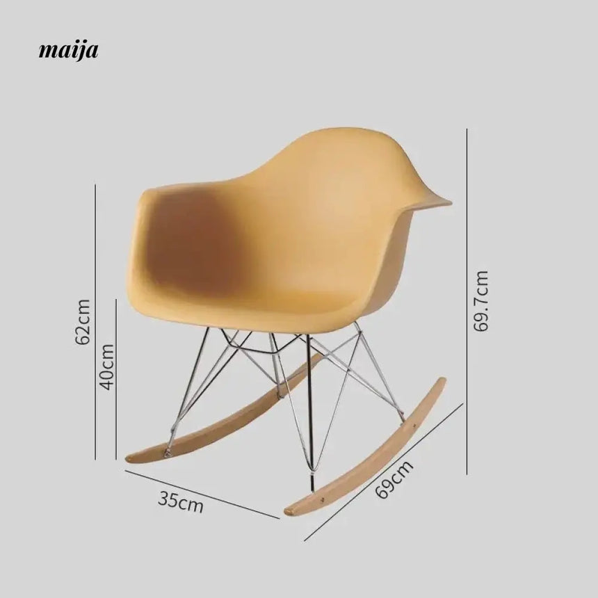 LIFEPOEM Eames Replica Rocking Chair from LIFEPOEM