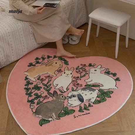 TIPTOE Rabbit Treasure Rug from TIPTOE