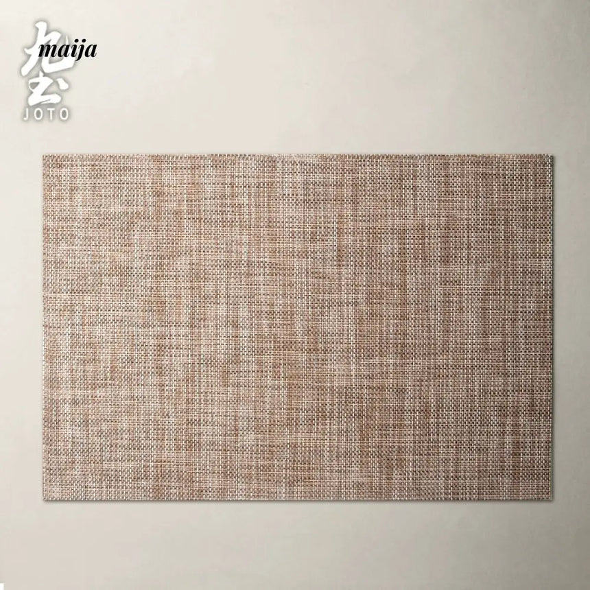 JOTO PVC Table Mat Anti Scald Waterproof Dinner Plate from JOTO