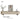 TIDELEADER Water Droplet Coffee Table from TIDELEADER