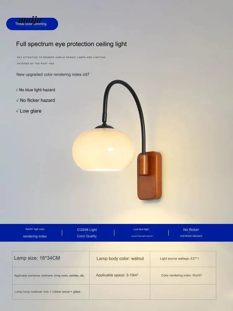 MOKUKOZUOMEI Renee Wall Lamp from MOKUKOZUOMEI