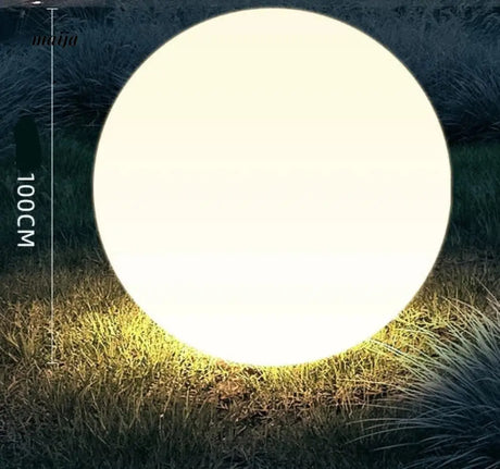 GVG Solar-Powered Waterproof Moon Garden Lamp from Kaiyashi