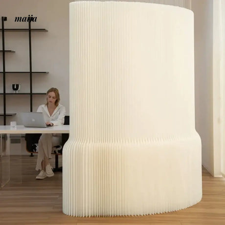 SHIBA Paper Flexible Partition Wall with Ledge from maija