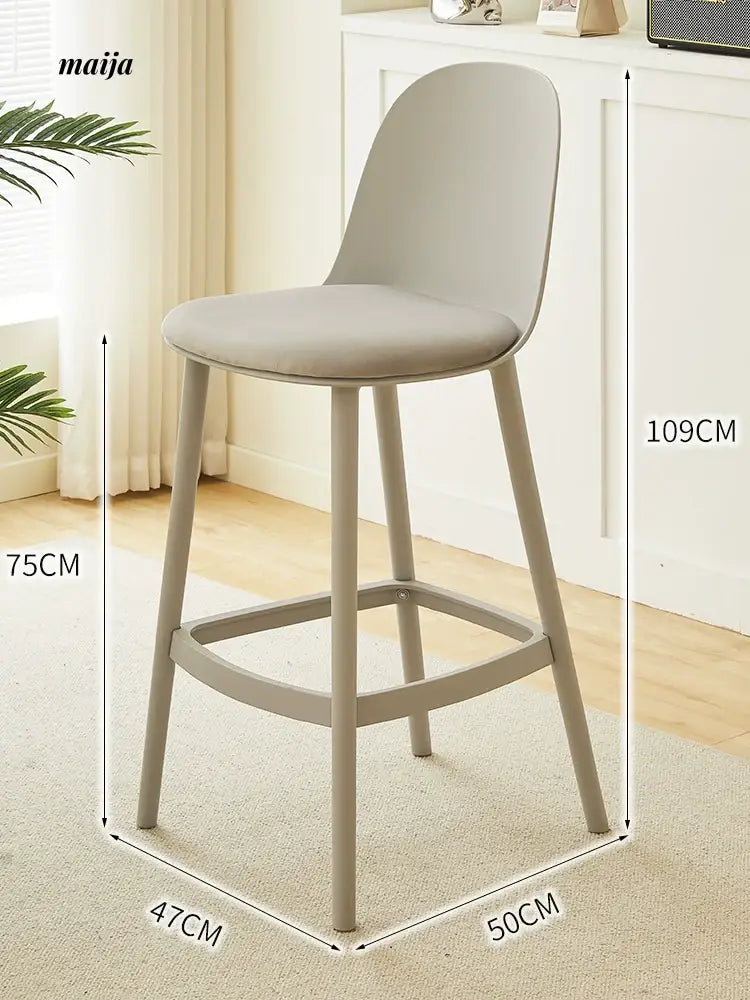 Colourful Plastic Bar Stool from BENCHAO