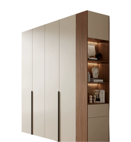AIWO Leander Deep Storage One-Door Wardrobe for Small Spaces from AIWO