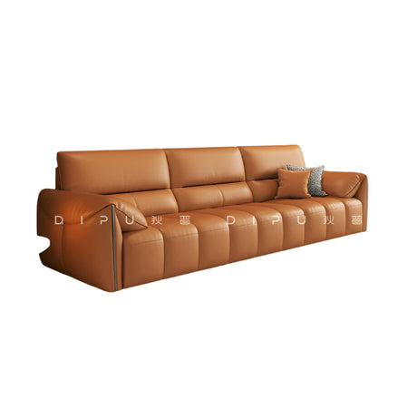 DIPU Helena Minimalist Leather Sofa from DIPU