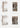 AIWO Lucille European Pine Cream Wardrobe with Dressing Table from AIWO
