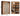MEIHOUSE Medieval Rattan Glass Door Bedroom Wardrobe Modern Storage from MEIHOUSE