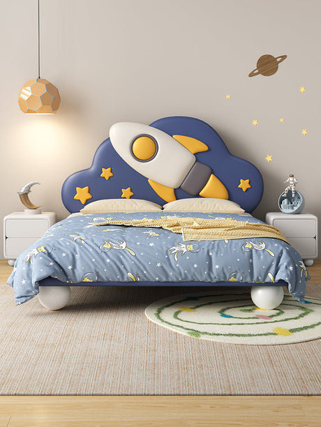 MORNING FOREST Oliver Fun Rocket Solid Wood Bed from MORNING FOREST