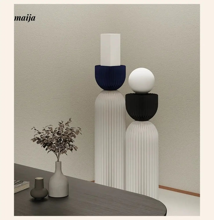 SHIBA Paper Foldable Two Toned Display Stand from Shiba Paper