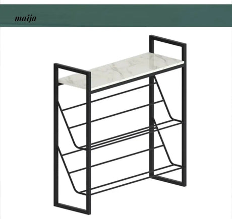 YUJIA Nordic Iron Shoe Rack Multi-Layer Storage from YUJIA