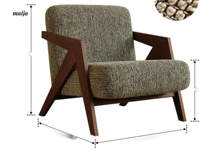 SMALL HIBISCUS Retro Wabi-Sabi Chair from SMALL HIBISCUS