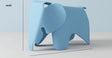 LOWERLEFT Decorative Children's Shoes Changing Stool from Lower Left
