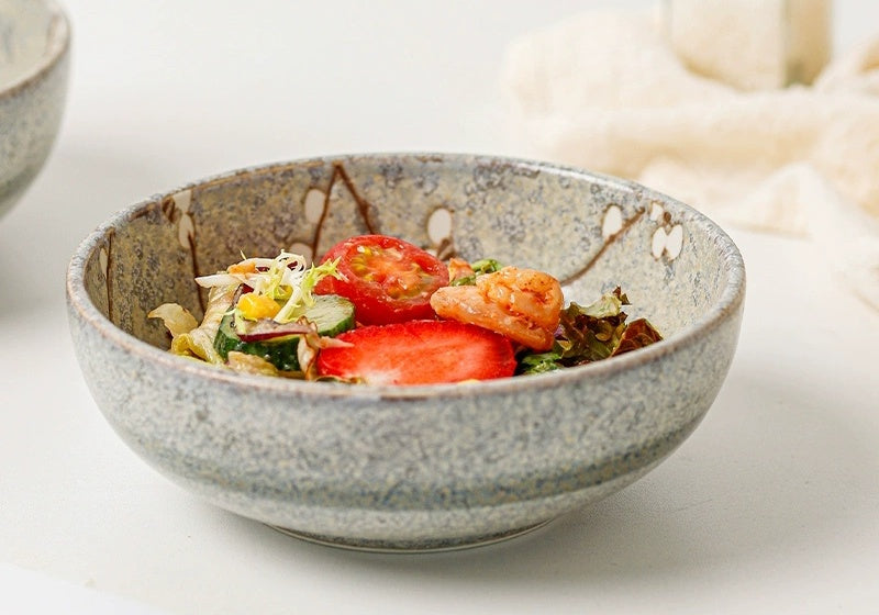 OKADA YAKI Five-Color Noodle Bowl Set from OKADA YAKI