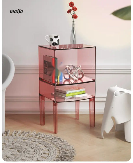 LOWERLEFT Acrylic Minimalist Bedroom Cabinet from HOBBYTREE