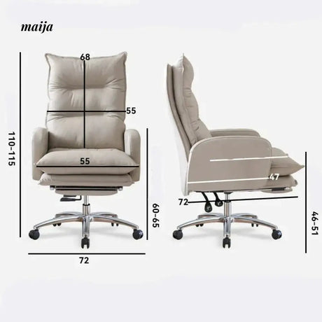 PINYI Howard High Back Office Chair with Legrest from PINYI