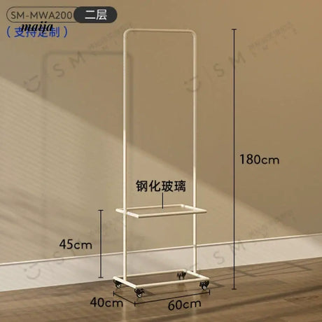 SM Scarlett Cream Style Movable Display Rack from SM