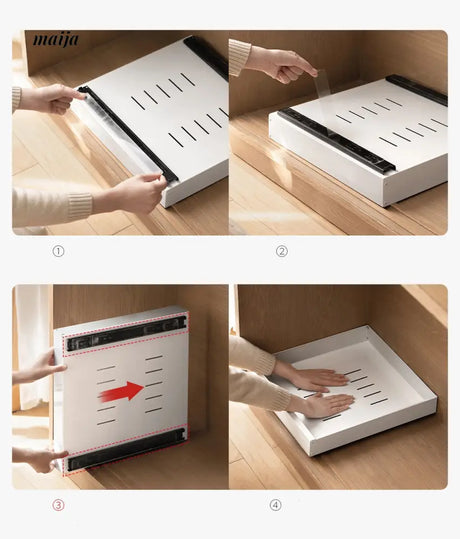 LAZYCORNER Pull Out Storage Tray from maija