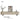 TIDELEADER Water Droplet Coffee Table from KENZAKI