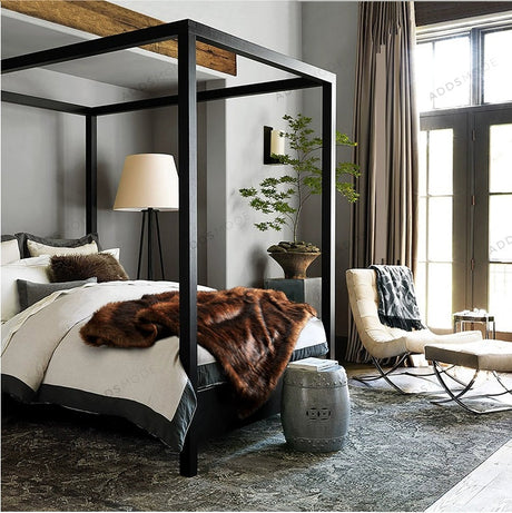Imitation Fur Sofa Blanket from maija