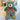 WANBAOLE Flora White Bunny Birthday Plush from WANBAOLE
