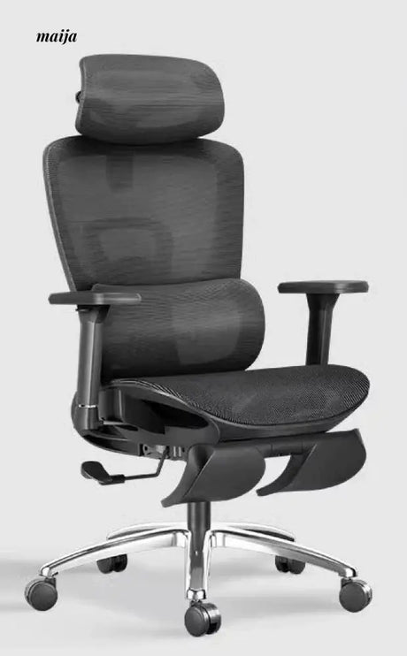 Black and White Ergonomic Office Chair from Kaiyashi