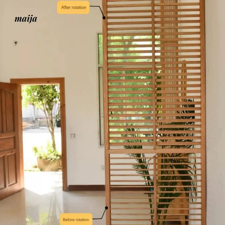 Leonard Solid Wood Partition Wall from maija